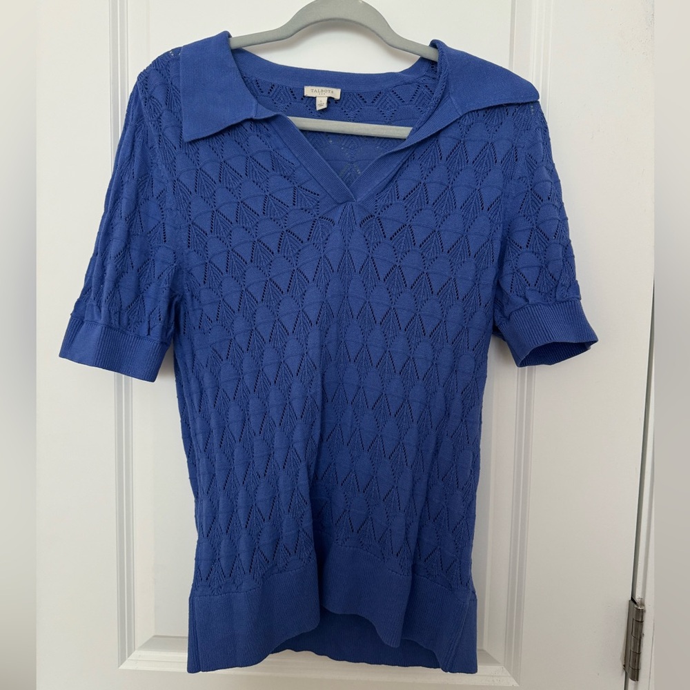 Talbots Short sleeve sweater